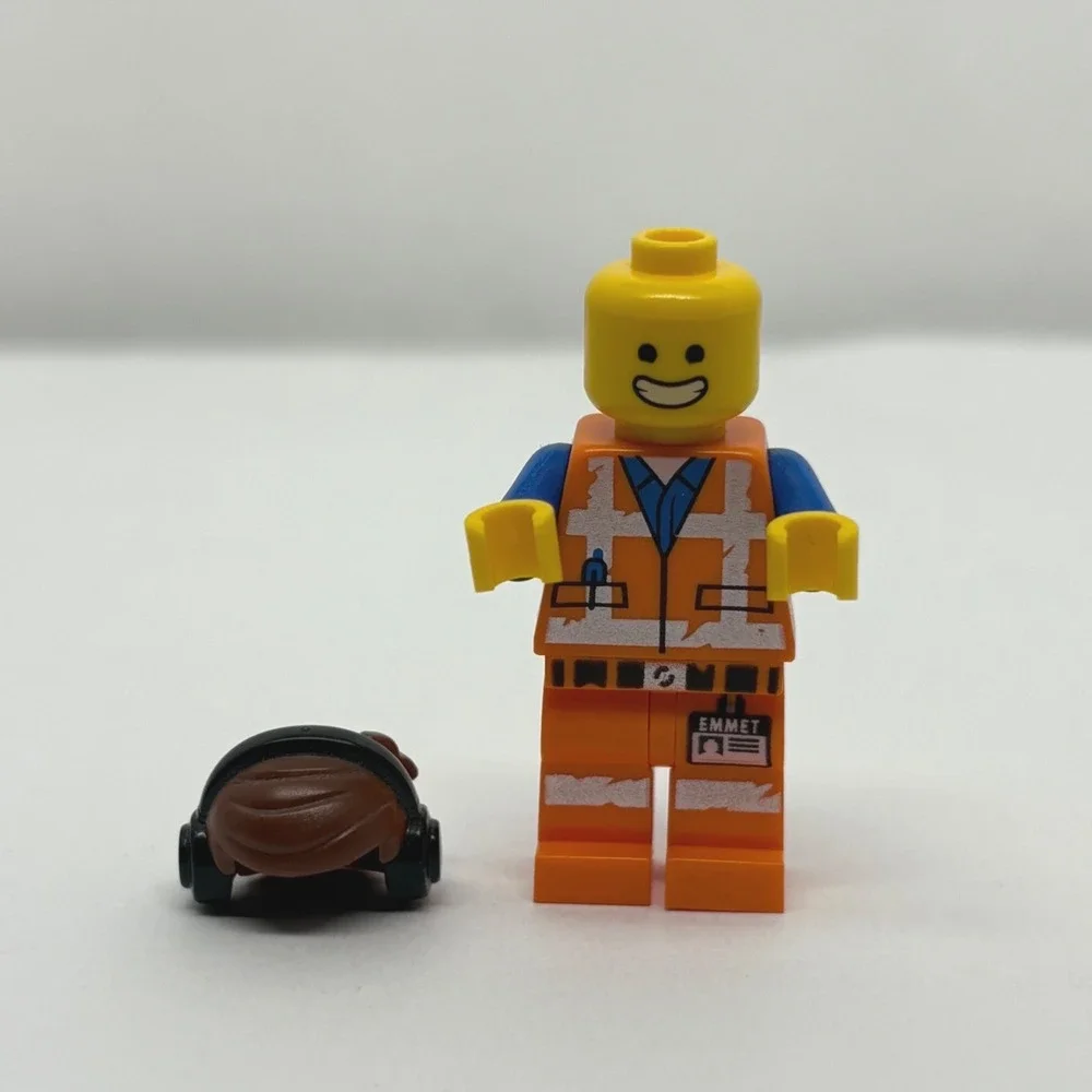 LEGO Movie 2 Awesome Remix Emmet Minifigure with Headphones The LEGO Movie